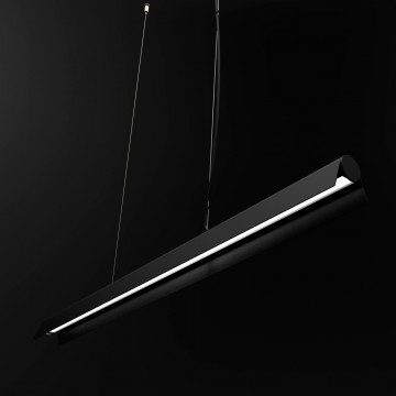 Подвесной светодиодный светильник Nowodvorski A LED 8905, LED 36W 3000K 2700lm, черный, металл - миниатюра 1