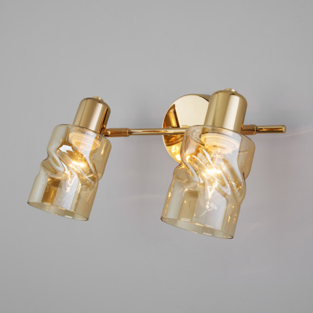 Настенный светильник с регулировкой направления света Eurosvet Ansa 20120/2 золото (a057770)