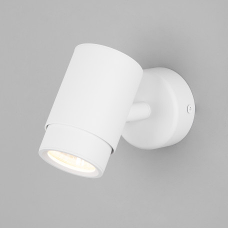 Настенный светильник с регулировкой направления света Eurosvet Morgan 20124/1 белый (a056158)