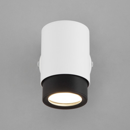 Настенный светильник с регулировкой направления света Eurosvet Morgan 20124/1 белый/ черный (a056160), 1xGU10x35W - миниатюра 2