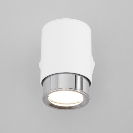 Настенный светильник с регулировкой направления света Eurosvet Morgan 20124/1 белый/ хром (a056161), 1xGU10x35W - миниатюра 2