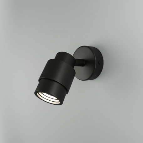 Настенный светильник с регулировкой направления света Eurosvet Plat 20125/1 LED черный (a057393)
