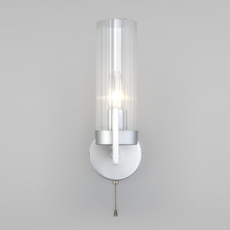 Настенный светильник Eurosvet Arganie 60133/1 серебро (a057756), 1xE14x40W - миниатюра 2