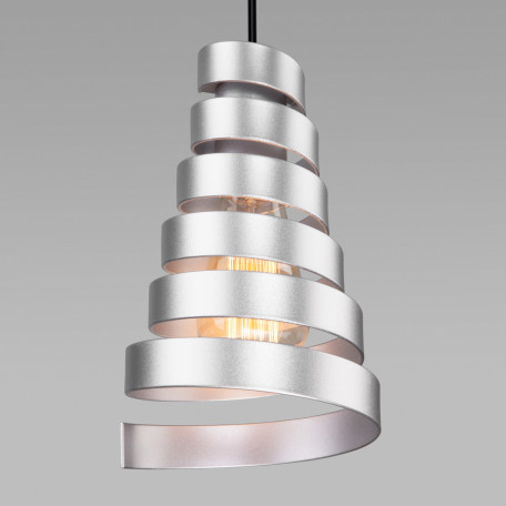 Подвесной светильник Eurosvet Storm 50058/1 серебро (a057152), 1xE27x40W - миниатюра 3