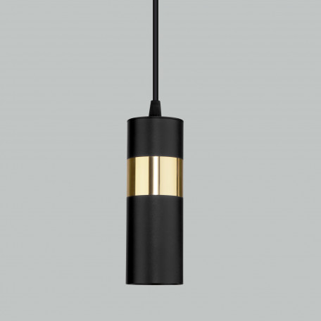 Подвесной светильник Eurosvet Viero 50096/1 черный/золото (a057859)