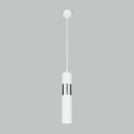 Подвесной светильник Eurosvet Viero 50097/1 белый/хром (a057860), 1xGU10x35W - миниатюра 1