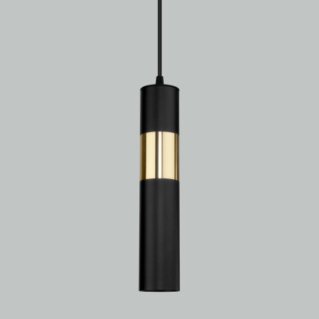 Подвесной светильник Eurosvet Viero 50097/1 черный/золото (a057861), 1xGU10x35W - миниатюра 2