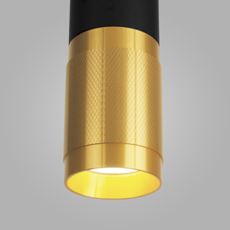 Подвесной светильник Eurosvet Tony DLN108 GU10 черный/золото (a055559), 1xGU10x40W - миниатюра 4