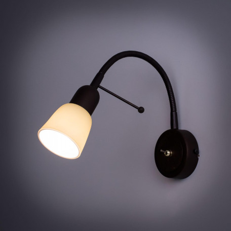 Настенный светильник с регулировкой направления света Citilux Ронда CL506314, 1xE14x60W - фото 5