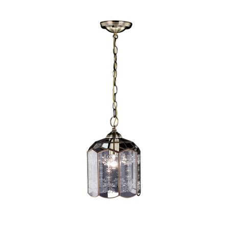 Подвесной светильник Citilux Витра-2 CL442210, 1xE27x75W, бронза, прозрачный, металл, стекло - фото 2