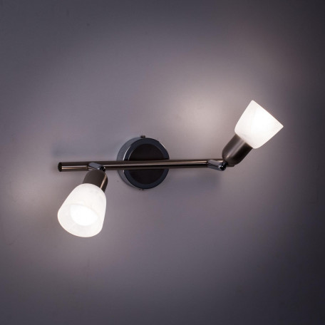 Потолочный светильник с регулировкой направления света Citilux Ронда CL506521, 2xE14x60W - фото 8