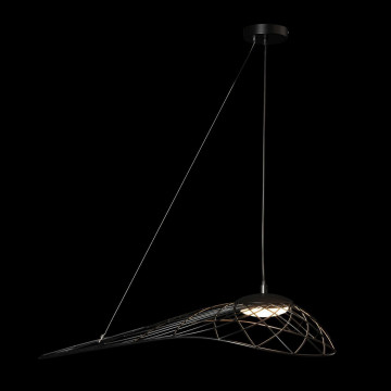 Подвесной светодиодный светильник Loft It Tressage 10127/590 Black, LED 8W 3000K 560lm - миниатюра 3