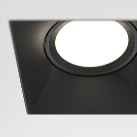 Встраиваемый светильник Maytoni Dot DL042-01-SQ-B, 1xGU10x50W - миниатюра 7