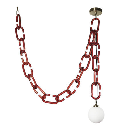 Подвесной светильник Loft It Chain 10128C Red, 1xG9x40W