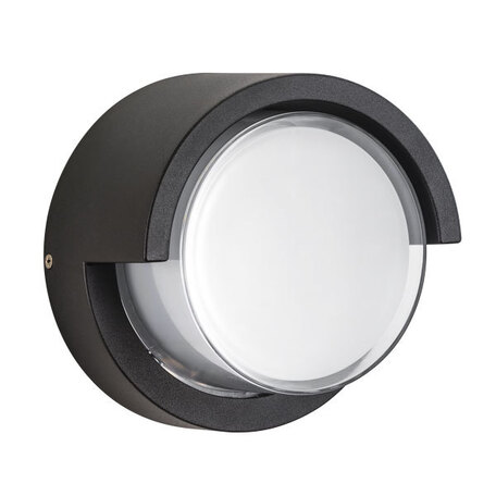 Настенный светодиодный светильник Lightstar Paletto 382173, IP54, LED 15W 3000K 550lm, черный, металл с пластиком