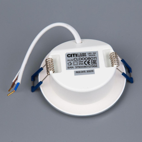 Светодиодная панель Citilux Акви CLD008011, IP44, LED 5W 3500K 400lm - миниатюра 4