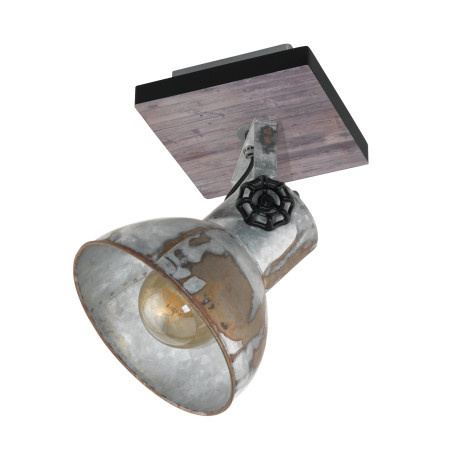 Потолочный светильник с регулировкой направления света Eglo Trend & Vintage Industrial Barnstaple 49648, 1xE27x40W