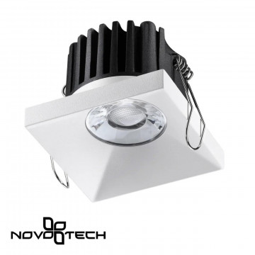 Встраиваемый светодиодный светильник Novotech Metis 358482, IP44, LED 10W - миниатюра 2