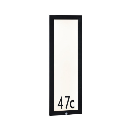 Светодиодный светильник-указатель Paulmann Outdoor Board Panel 94257, IP44, LED 19W, серый, металл с пластиком - миниатюра 1
