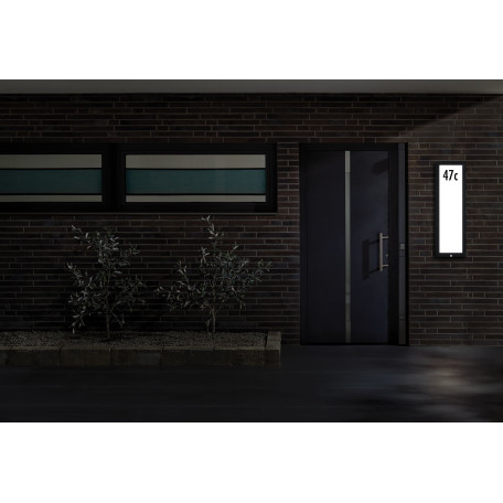 Светодиодный светильник-указатель Paulmann Outdoor Board Panel 94257, IP44, LED 19W, серый, металл с пластиком - миниатюра 8