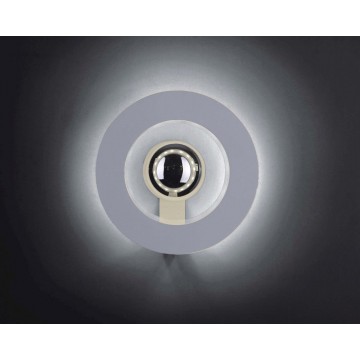 Настенный светодиодный светильник Crystal Lux CLT 329W220 1400/420, LED 12W 4000K 1080lm, белый, металл - миниатюра 2