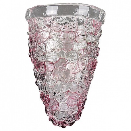 Настенный светильник Lightstar Murano 604622, 2xE14x40W, хром, прозрачный, розовый, металл, стекло - миниатюра 1