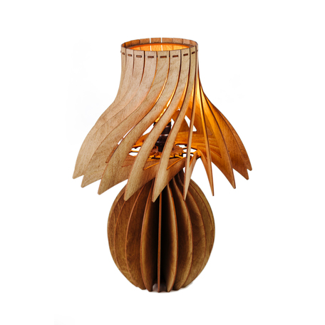 Настольная лампа Woodshire 0245b/1 (Настольный Санлайт 420 мм орех), 1xE27