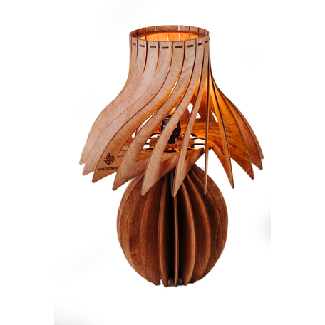 Настольная лампа Woodshire 0245mx/1 (Настольный Санлайт 420 мм махагон), 1xE27