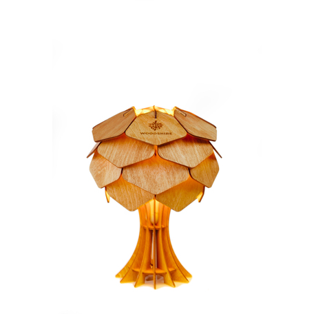 Настольная лампа Woodshire 1330vi/1 (Настольный Астеко 250 мм вишня), 1xE14
