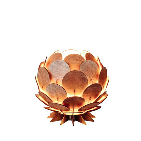 Настольная лампа Woodshire 2530mx/1 (Бутон махагон), 1xE27