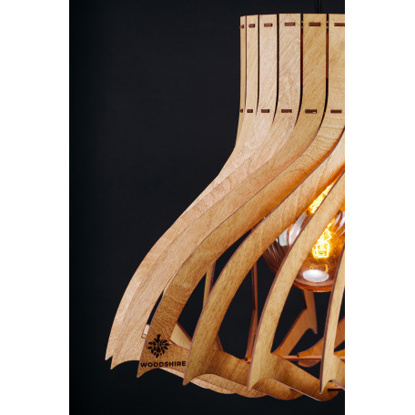 Подвесной светильник Woodshire 0235vi (Санлайт вишня), 1xE27 - миниатюра 9