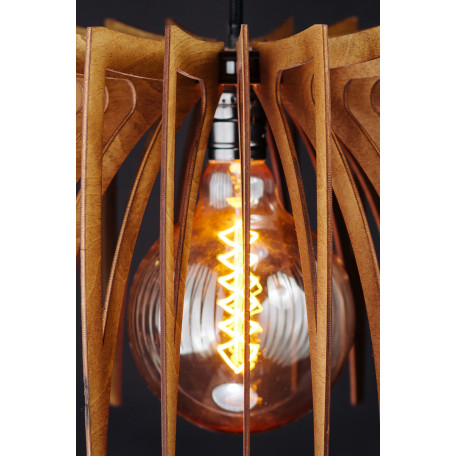 Подвесной светильник Woodshire 1840b (Солу (Паук) орех), 1xE27 - миниатюра 6