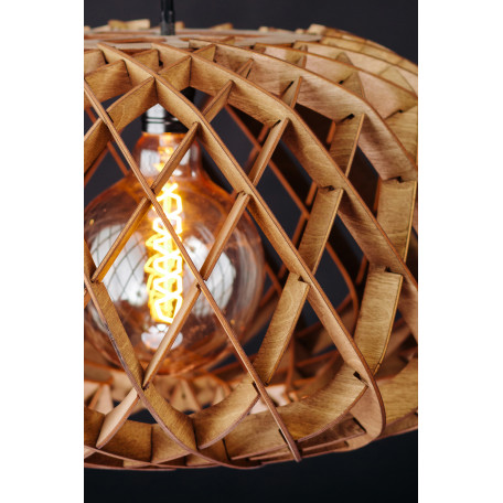 Подвесной светильник Woodshire 2440b (Нэст (Пилке) орех), 1xE27 - миниатюра 10