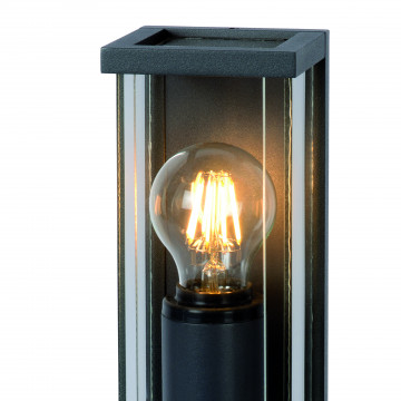 Настенный светильник Mantra Meribel 6493, IP54, серый, прозрачный, металл, стекло - миниатюра 2