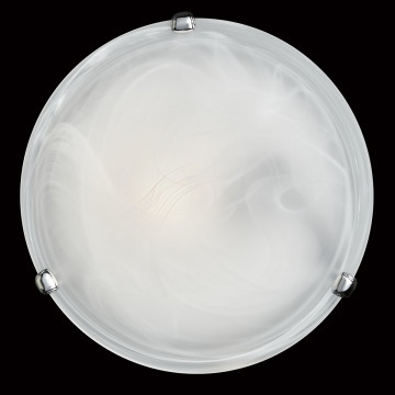 Потолочный светильник Sonex Duna 153/K хром, 2xE27x60W, хром, белый, металл, стекло - миниатюра 5