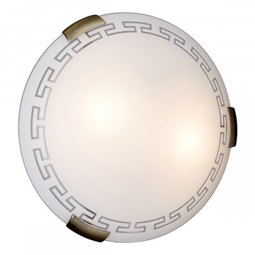 Потолочный светильник Sonex Greca 161/K, 2xE27x60W - миниатюра 2