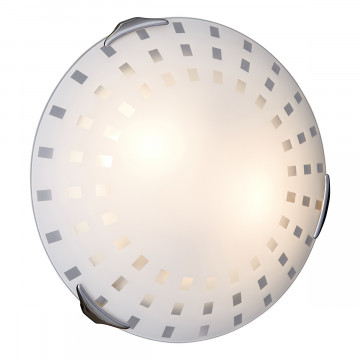 Потолочный светильник Sonex Quadro White 162/K, 2xE27x60W - миниатюра 2
