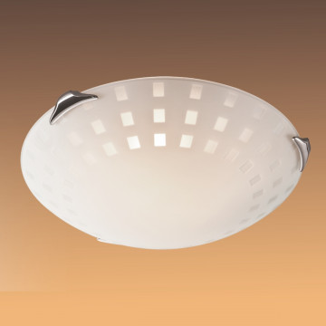 Потолочный светильник Sonex Quadro White 162/K, 2xE27x60W - миниатюра 4