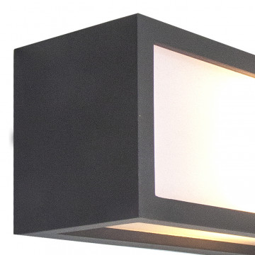 Настенный светильник Mantra Utah 7050, IP65, 1xE27x20W, серый, металл с пластиком - фото 2
