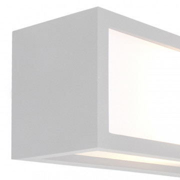 Настенный светильник Mantra Utah 7051, IP65, 1xE27x20W, белый, металл с пластиком - миниатюра 2