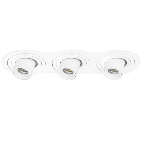 Встраиваемый светодиодный светильник Lightstar Intero i636162, LED 21W 3000K 1080lm - миниатюра 2
