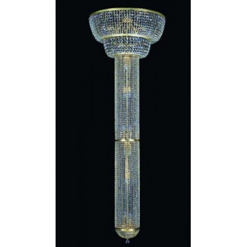 Потолочная люстра Artglass COLUMN DIA 800 CE, 24xE14x40W - миниатюра 1