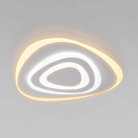 Потолочный светодиодный светильник Eurosvet Siluet 90115/6 белый (00000086212), LED 170W 3000-6000K 10121lm CRI>80 - миниатюра 1