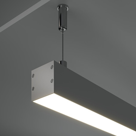 Профиль для светодиодной ленты с рассеивателем Maytoni LED strip ALM-3535B-S-2M - миниатюра 4