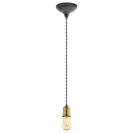 Подвесной светильник Eglo Trend & Vintage Yorth 32537, 1xE27x60W - миниатюра 1