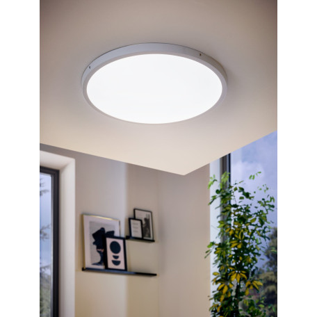 Потолочный светодиодный светильник Eglo Fueva 1 97279, LED 27W 3000K 3200lm, пластик - миниатюра 2