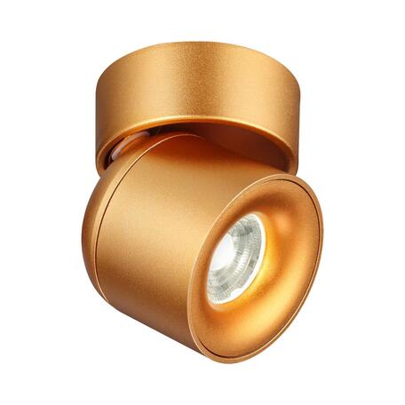 Светодиодный светильник Novotech Gesso 358810, LED, золото, металл
