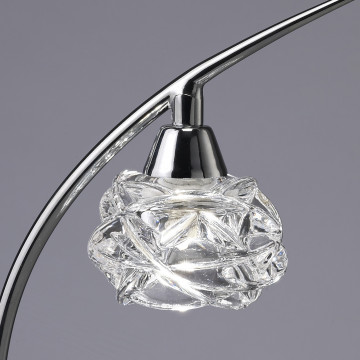 Настольная лампа Mantra Maremagnum 3949, хром, прозрачный, металл, стекло - миниатюра 3