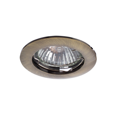 Встраиваемый светильник Arte Lamp Instyle Basic A2103PL-1AB, 1xGU10x50W, бронза, металл - миниатюра 1