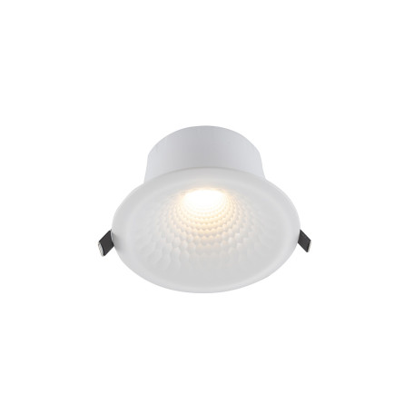 Встраиваемый светодиодный светильник Denkirs DK3044-45 DK3045-WH, LED 6W, белый, пластик